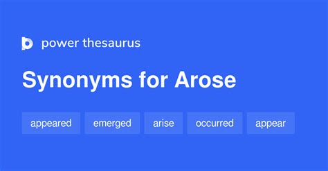 arose synonym